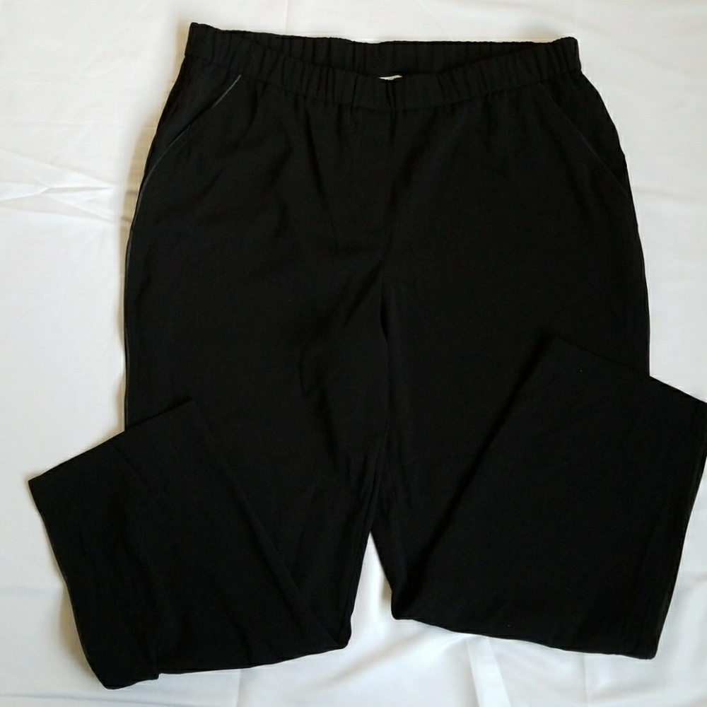 Cole Daniel Women's Tuxedo Stripe Dress Pants sz L